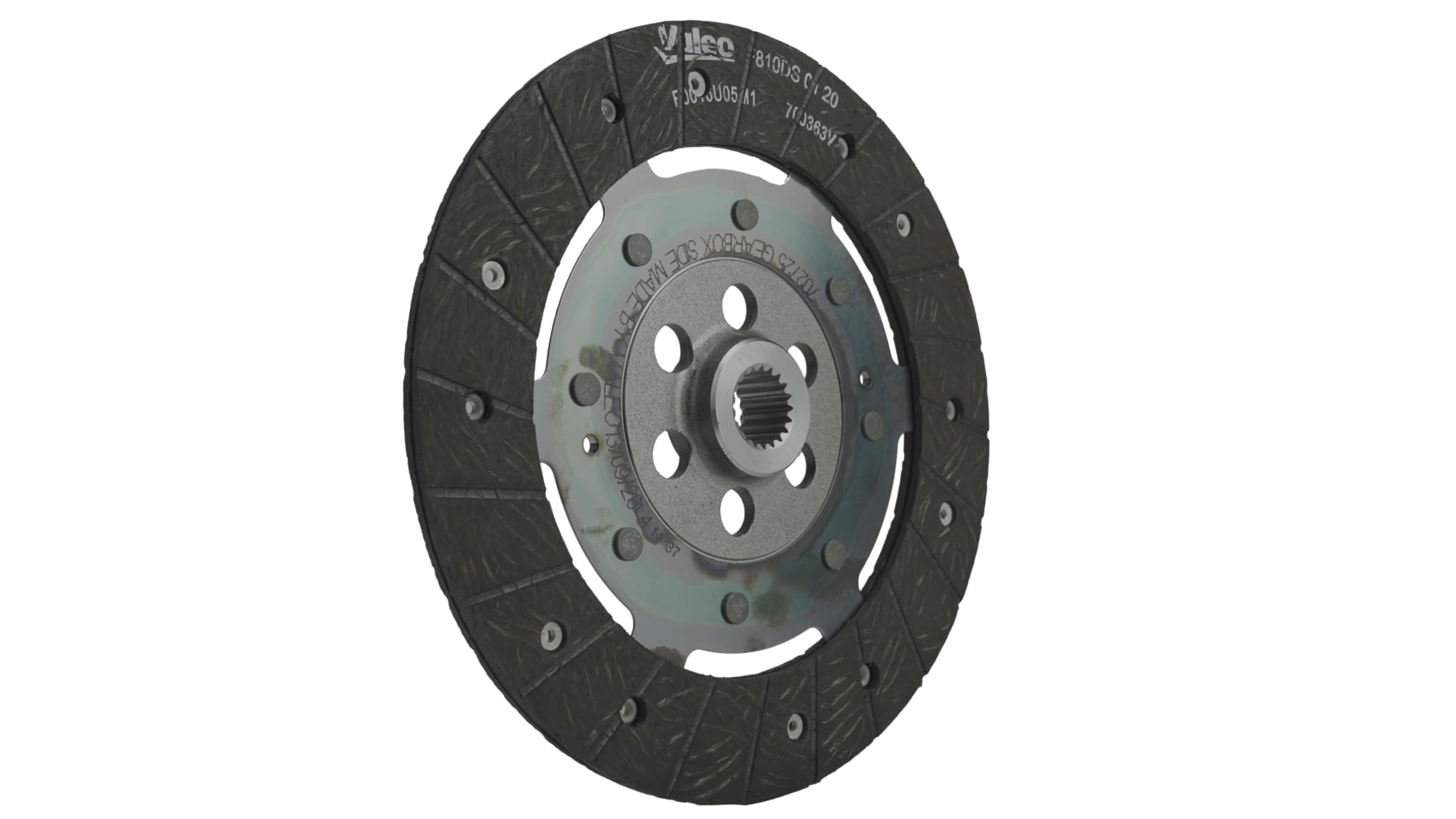 Valeo Kupplungssatz 828405 215 mm Außendurchmesser mit Druckplatte