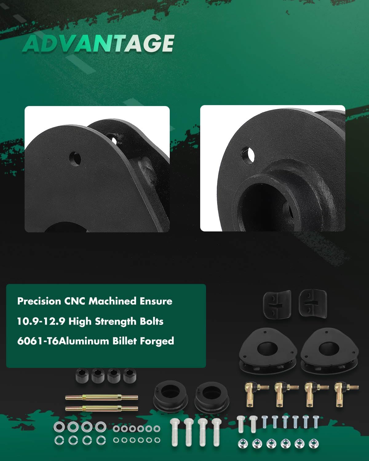 SCITOO 1.5" Leveling Lift Kit +Sway Endlink For 2021-2024 for Ford for Maveric Bronco Sport 4WD