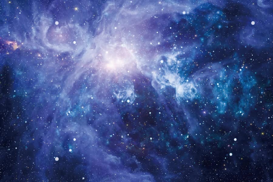Amazon | Caaerttply ブルーユニバース 宇宙 背景幕 写真撮影用