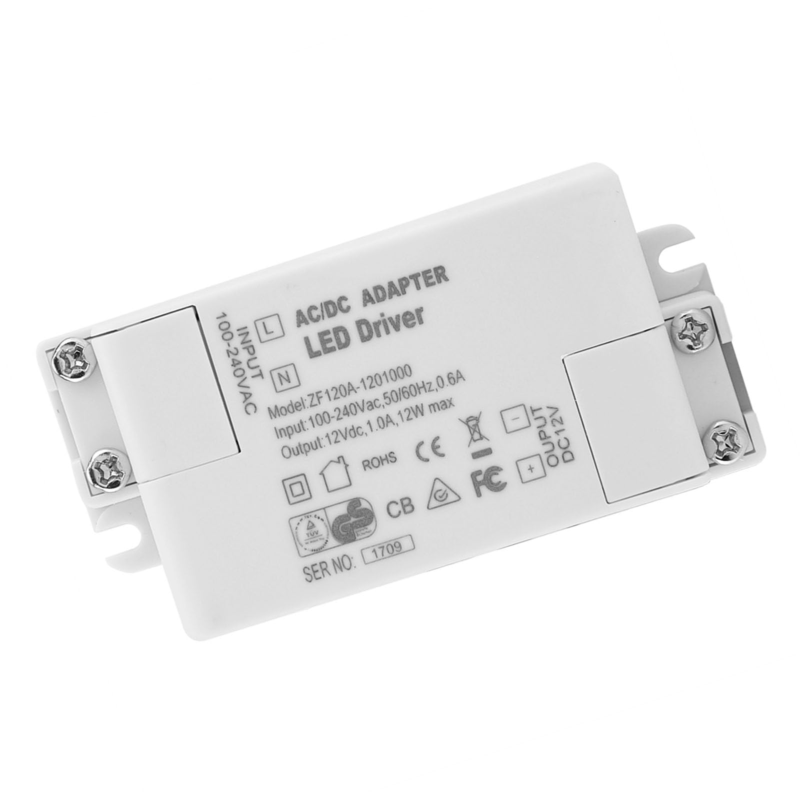 12W/24 W Opcjonalny Transformator Zasilacz Sterownika AC 100-240 V do DC 12V Elektryczny Kierowca LED Zasilnik LED, Kierowca LED, do LED Paspe Lights Użycie Domu (12W)