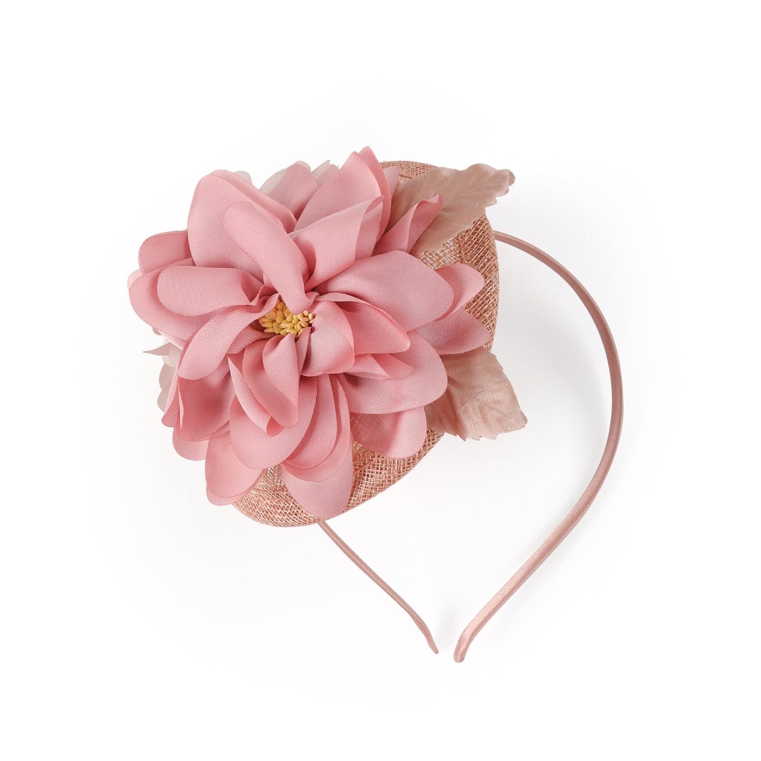 Comott Fascinators Hats for Women,Cocktail Party Fascinator Hair Clip with Feathers,Kentucky Derby Hats for Women Headband