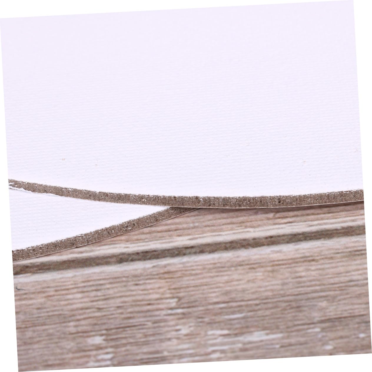 Lot de 6 Toiles Rondes Blanches en Toile de Coton Diamètre 30cm Panneaux pour Peinture DIY pour Étudiants et Amateurs D'art
