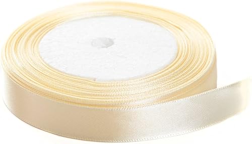 Cinta de tela de satén de color liso