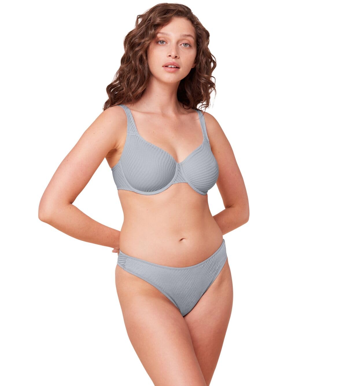 Triumph Harmony Spotlight W01, Bra Women's, Eggshell Blue, 32C
