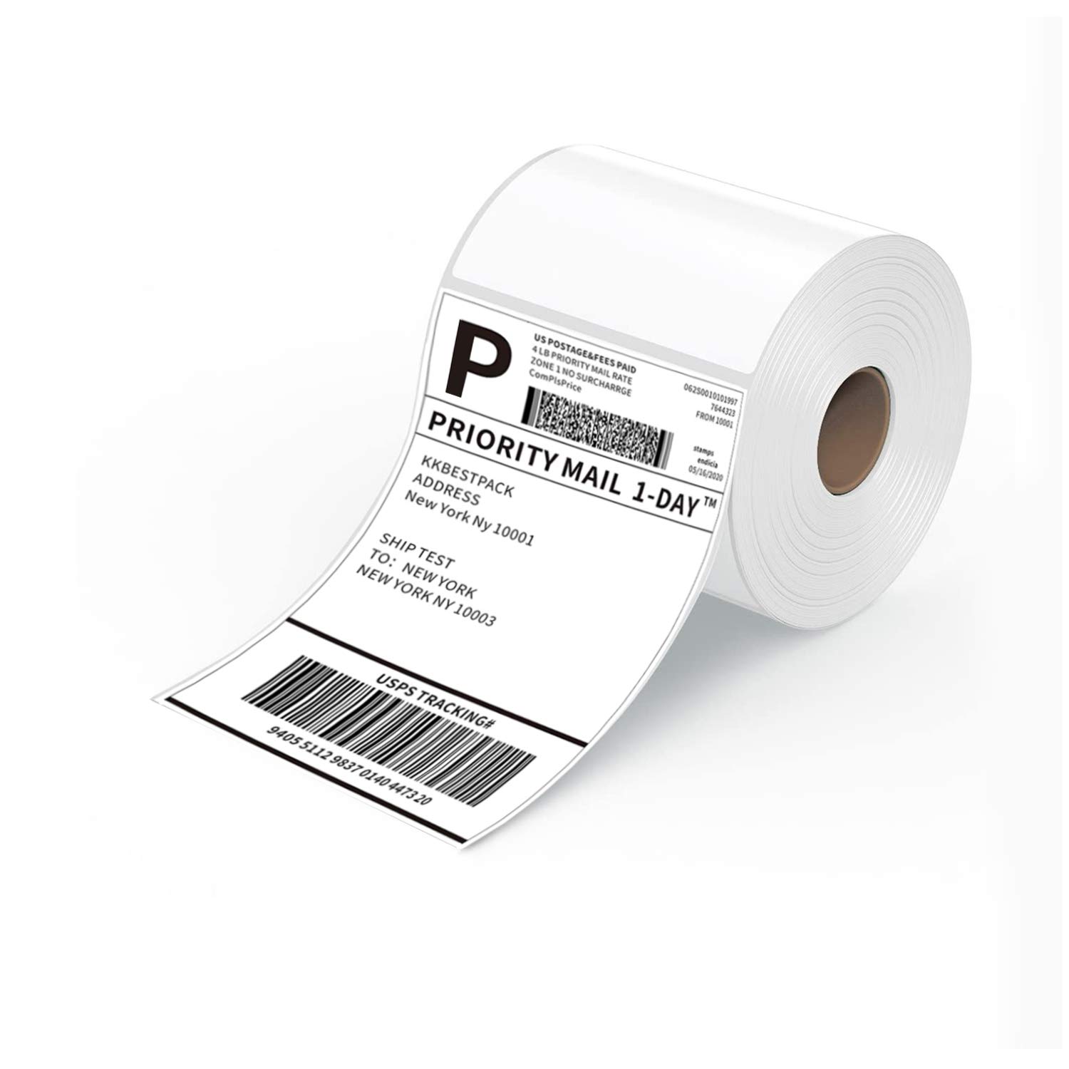Rouleau de papier thermique pour imprimante thermique 10 x 15 cm 500 pages 100 x 150 mm