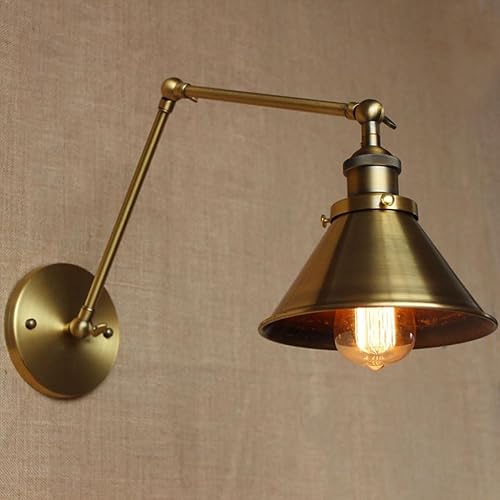 Miniatura 8 de Lámparas para Pared De Sala Retro Outdoor Garden Wall Lamp Industrial Iron Bedroom Indoor Lighting Study Aisle Entrance Bedside Wall Lamp for Hallway