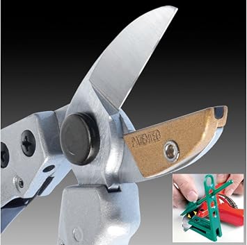 Multi-Sharp 1601 Blade Sharpener for Anvil and Bypass Secateurs, Pruners, Loppers, Pruning Knives, Weed Knives