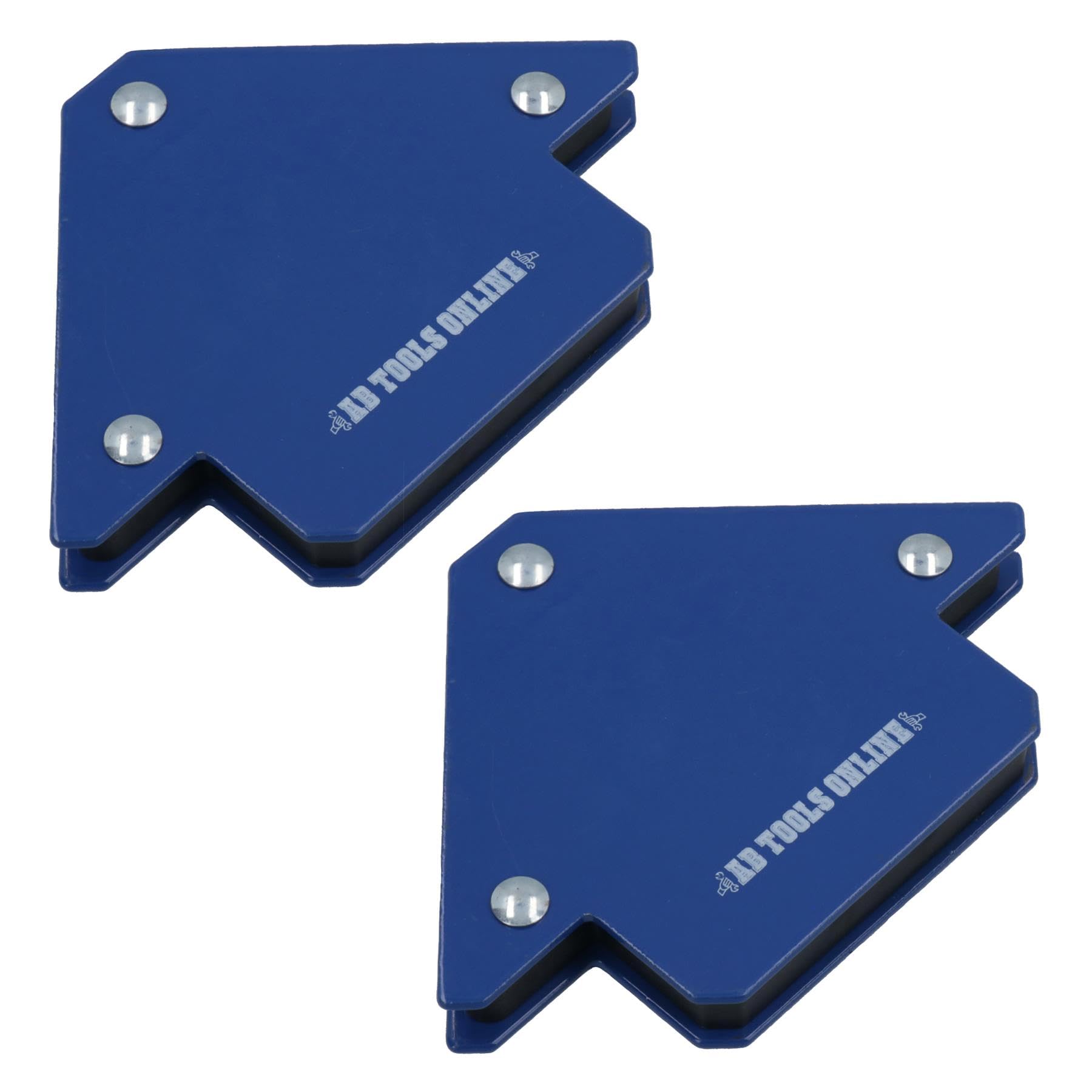 25lb Small Welding Magnet x 2 Right Angle Square Holder Soldering Durable AT847