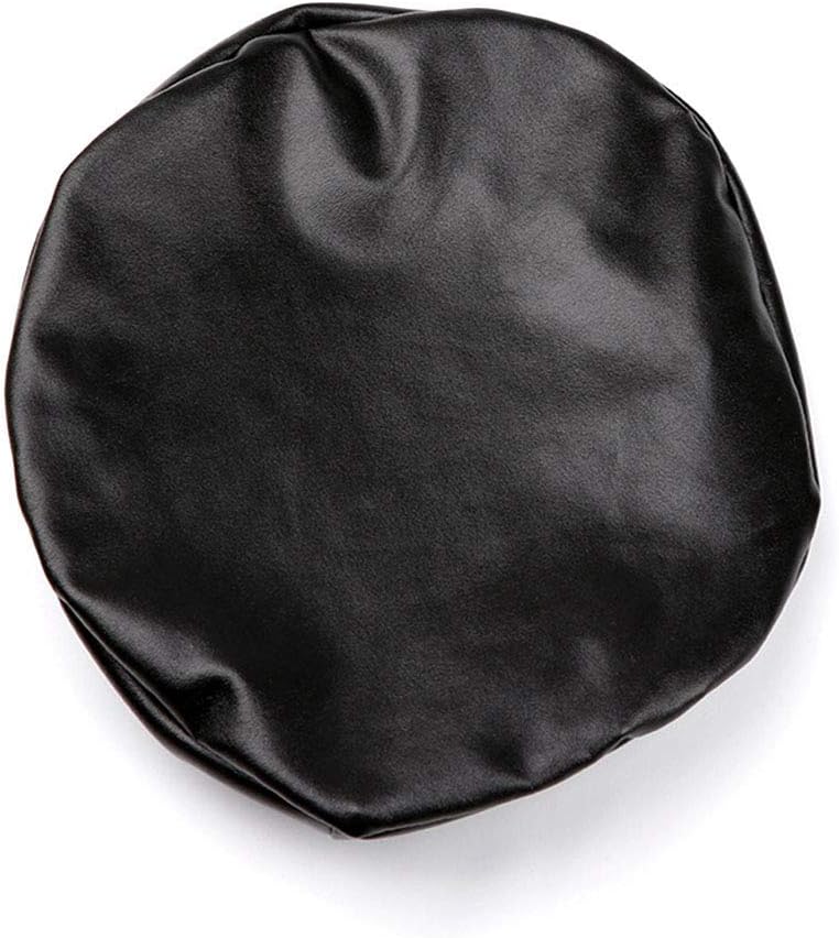 MOVKZACV Stool Covers Round, Water Proof PU Leather Bar Stool Covers