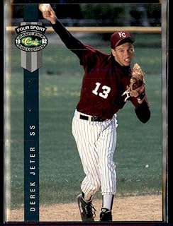 1992 Classic Four Sport Draft Pick Collection #231 Derek Jeter