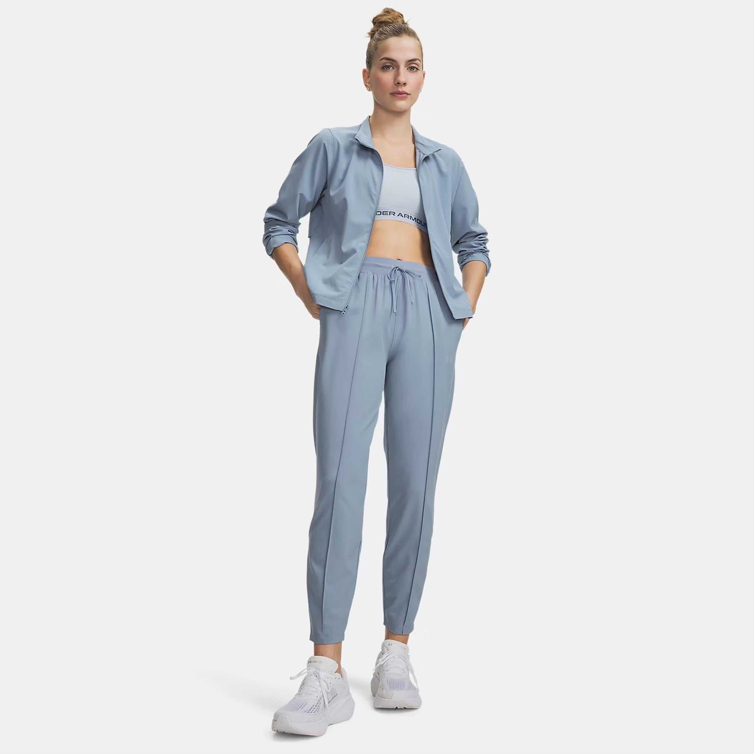 Under Armour Velociti Track Laufhose Damen blau - Blue M