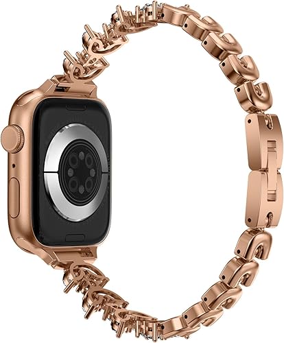 Miniatura 3 de Compatible con Apple Watch Band de 1.496 in 1.575 in 1.614 in 1.654 in 1.732 in 1.772 in 1.929 in iWatch SE Series 9 8 7 6 5 4 3 2 1 Ultra, pulsera