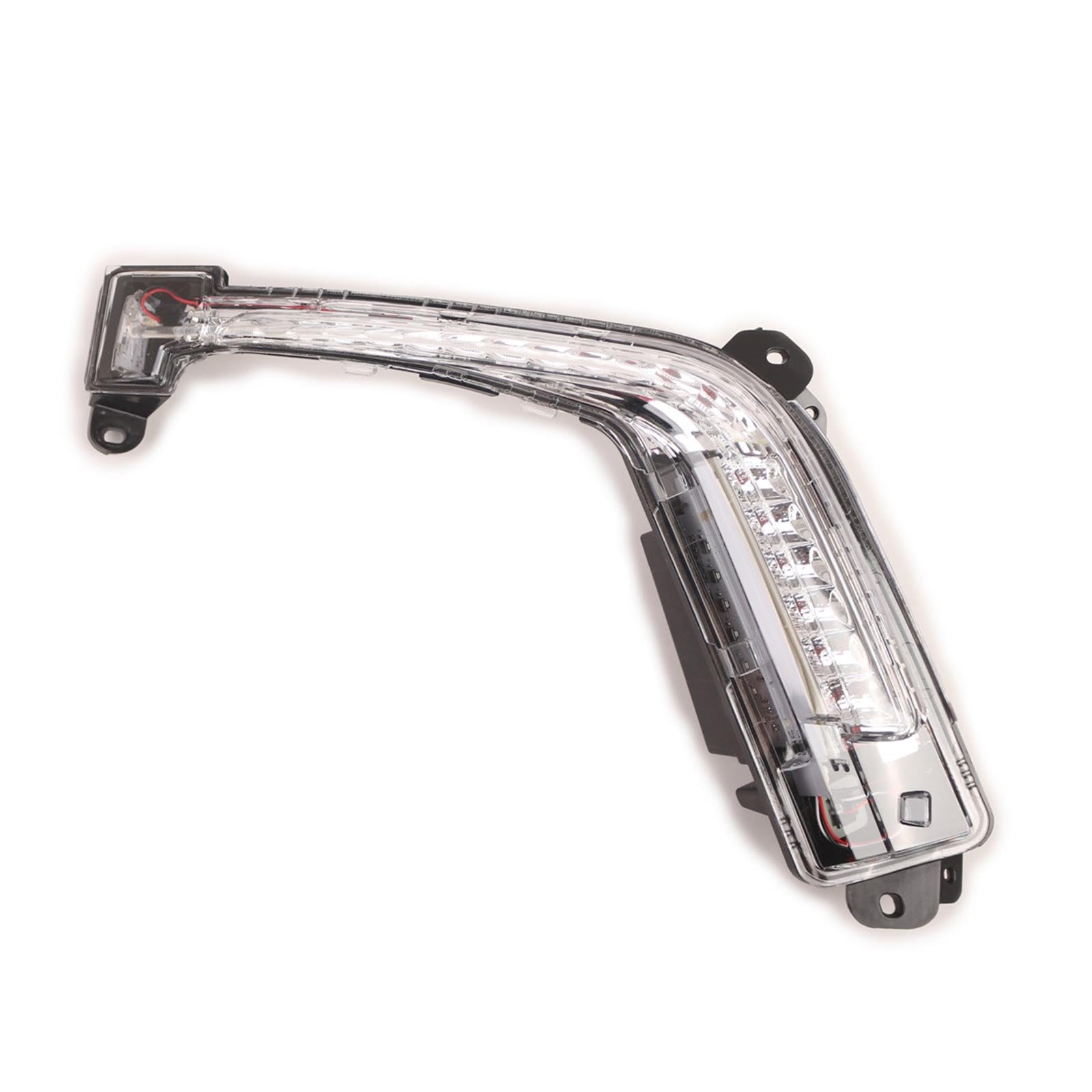 2 Pezzi Striscia LED per Luci Diurne per Auto, Gruppo di Perline Anteriori, Lampada di Ricambio in Robusto Materiale PP, Adatta per La Guida Invernale, Giusto