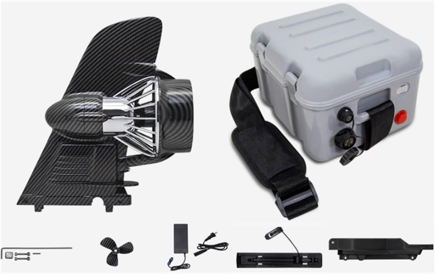 OPSREY Surfboard Motor With Battery Kayak Thruster Powered Propeller