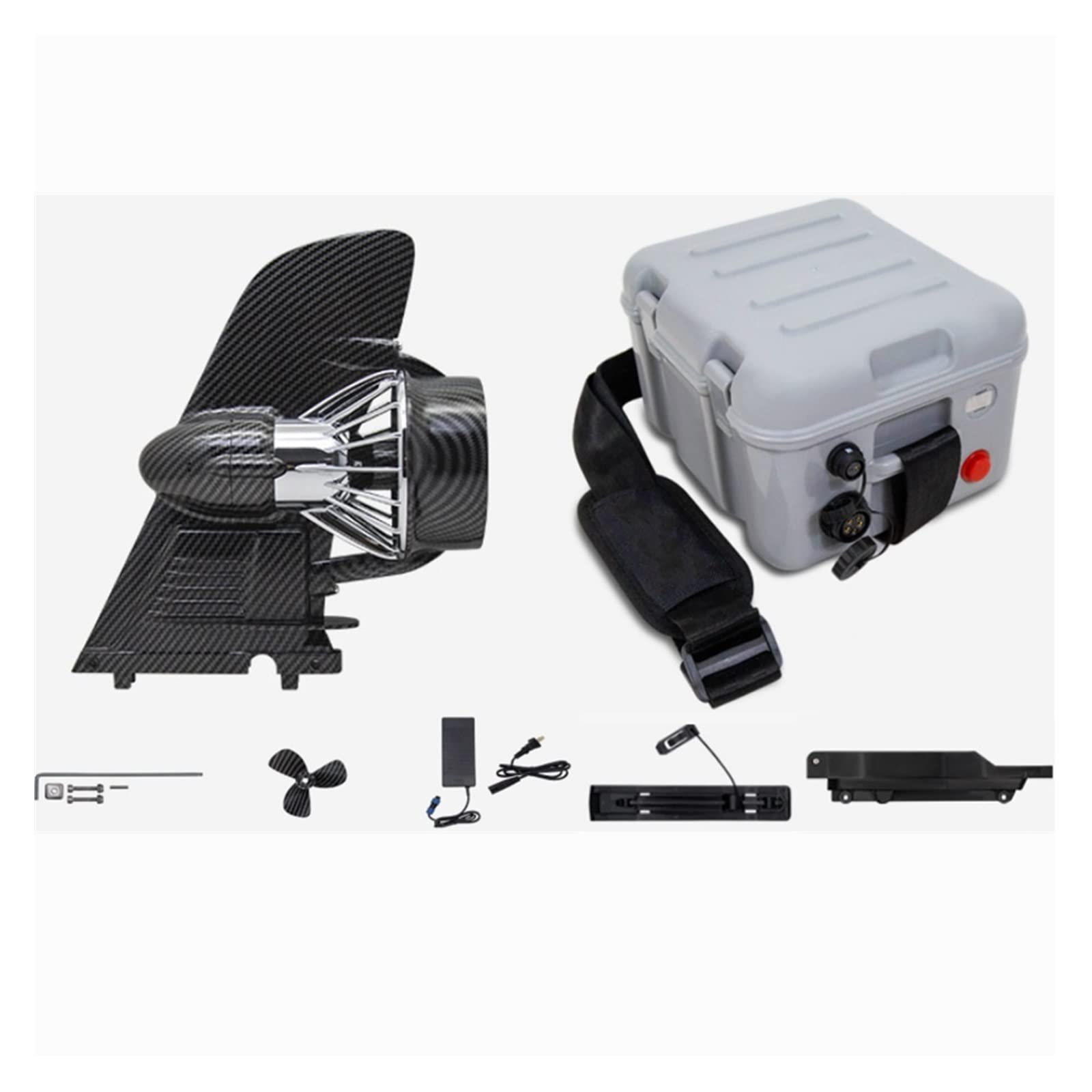 Surfboard Motor with Battery Kayak Thruster Powered Propeller for Paddle Board