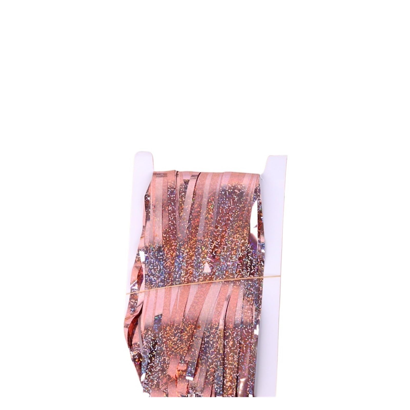 EnxJire Fringe Backdrop Curtain Tinsel Foil Fringe Curtains Photo Backdrop Streamers Curtain for Background(Color 4,1Pack-1X2M)
