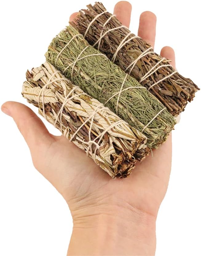 Soul Sticks Essential Sage Smudge Stick Bundle (12 Pack) | Smudging Variety Gift Set for Cleansing & Healing | Beginners Smudging Guide Included | Sustainably Harvested