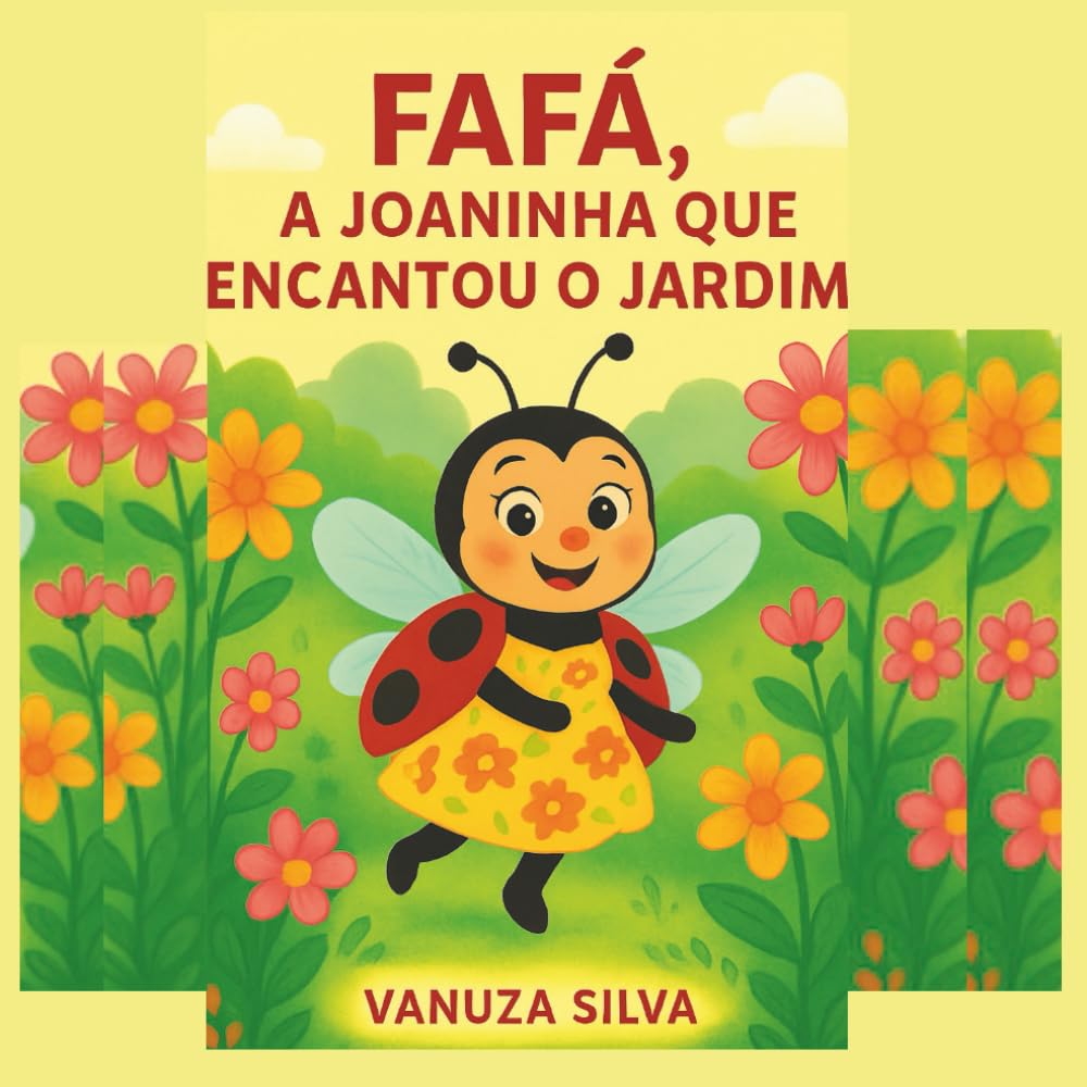 FAFÁ, A JOANINHA QUE ENCANTOU O JARDIM - Edição Escolar: Versão para uso escolar – preto e branco