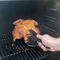 Vista 7 de Spatula Hack by BBQ Hack, Heavy Duty Spatula Designed for Grilling Large Meats Such as Ribs, Offset Shape is Perfect BBQ Tool for Pressing Smash