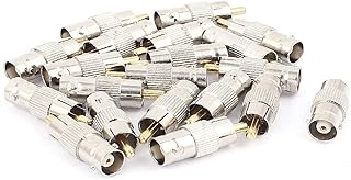 New Lon0167 20pcs BNC fêmea para RCA macho F/M conector adaptador adaptador de cabo coaxial para câmera de CFTV(20 stücke bnc buchse auf rca männlich f/m coax kabel konverter adapter stecker