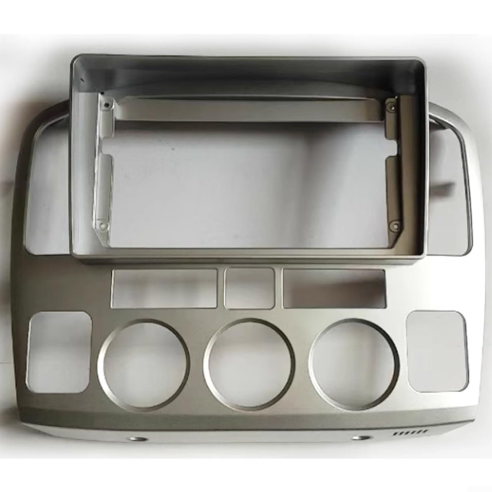 Pannello di navigazione per autoradio e cruscotto, kit di installazione per Suzuki Grand Vitara XL7 2001 2006, migliora l'esperienza di guida con stile (argento)