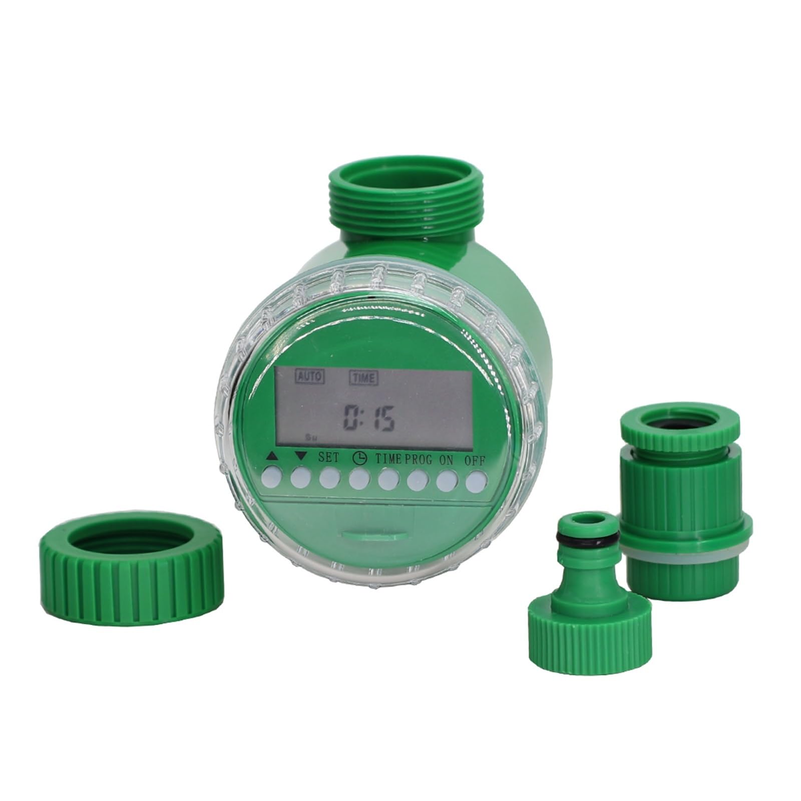 Timer di irrigazione Timer for irrigazione Automatico da Giardino, Controller for irrigazione, programmabile, Rubinetto for Tubo da Prato, modalità Automatica e Manuale, irrigatori(D)