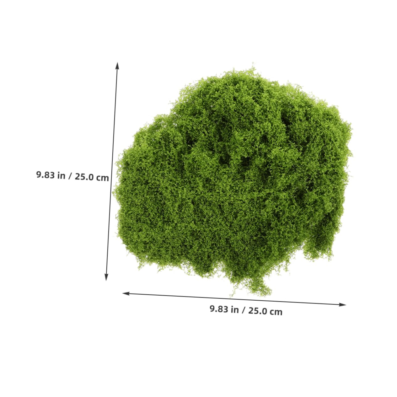 VILLCASE Sturdy Artificial Landscape Moss Fake Moss for Crafts Enhance Your Home Moss Dec