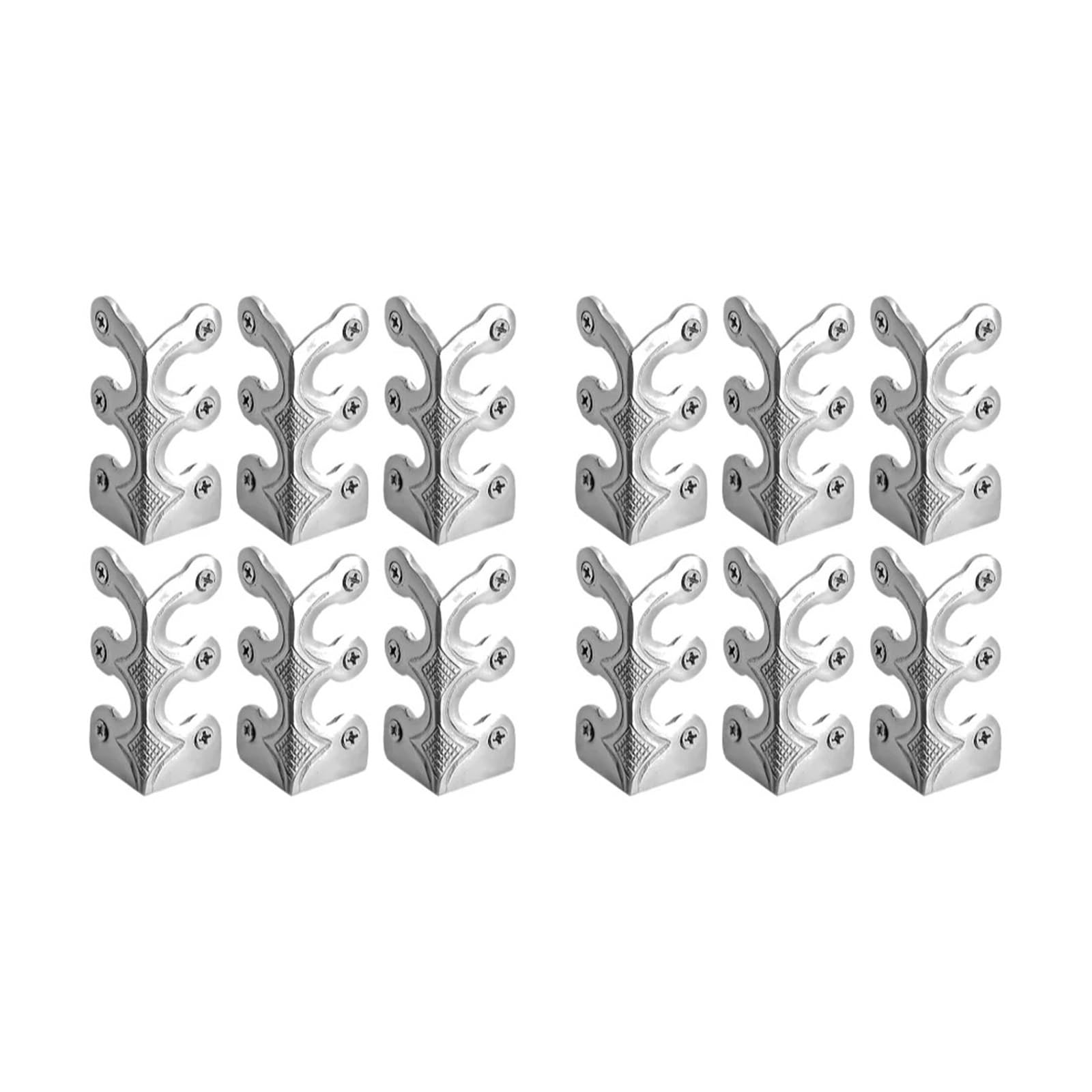 Lqrctry Silver Iron Decorative Corner Guard