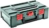 Metabo metaBOX 145 L for SBEKHEUHE 626892000 Dimensions: 496 x 296 x 145 mm, Case Volume: 14.1 l, Maximum Load Capacity: 125 kg