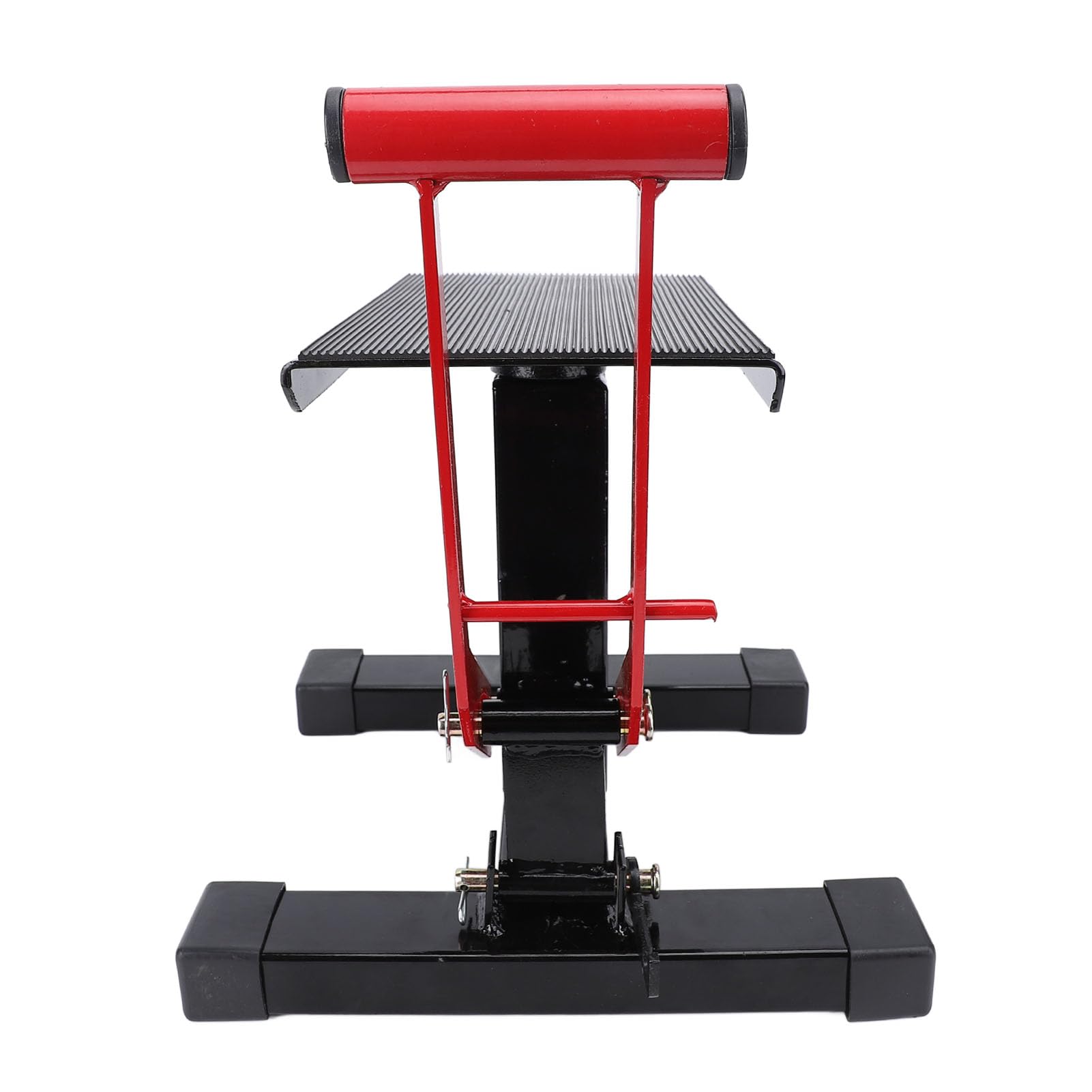 AUNMAS Soporte de Gato Hidráulico para Motocicleta, Soporte de Elevación de Hierro para Gato de Motocicleta, Mesa Elevadora Hidráulica de 330 Libras con Ajustable y Diseño Giratorio para Reparación de