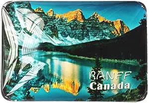 Amazon.de: Kühlschrankmagnet, Motiv: Banff National Park Alberta Kanada ...