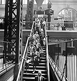 Nyc Penn Station 1942 Nthe Interior Of Penn Station In New York City Photograph By Marjory Collins 1942 Poster Print by (18 x 24)