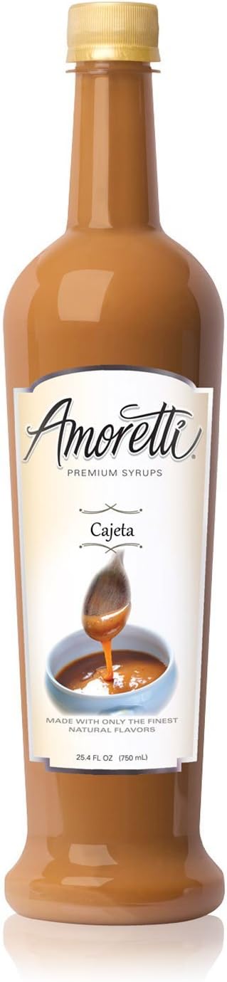 Amoretti Premium Syrup, Cajeta, 25.4 Ounce