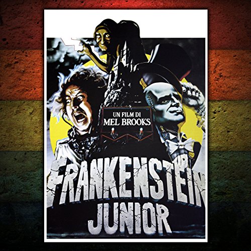 Poster Cinema Frankenstein Junior Mel Brooks format 70x100 cm pour deco murale grand format