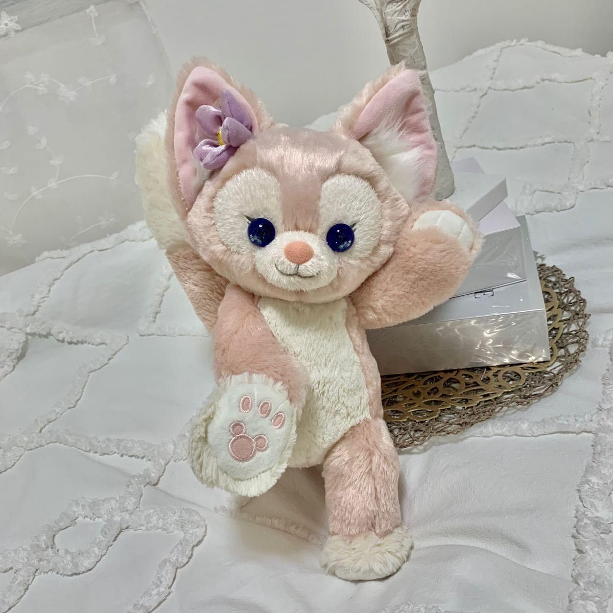 希少 ダッフィー &シェリーメイ スケルトン ぬいぐるみ Disney