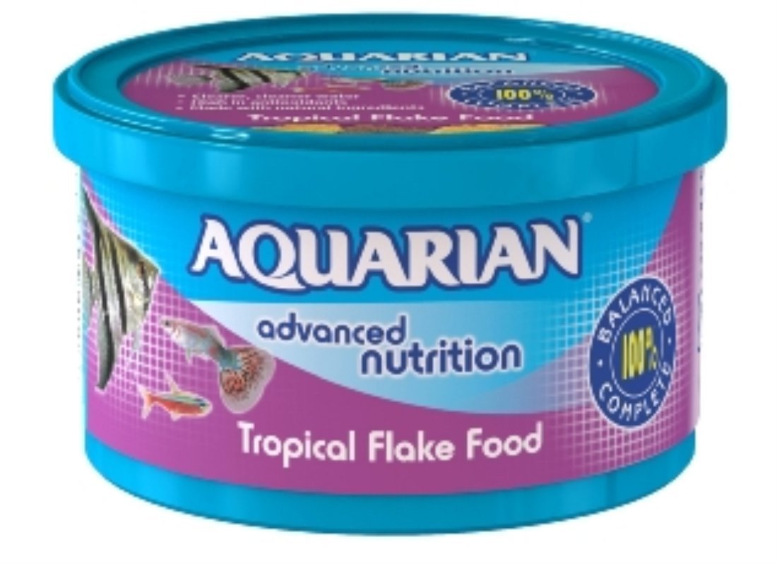 Aquarian Tropical Flake Fish Food 200 g