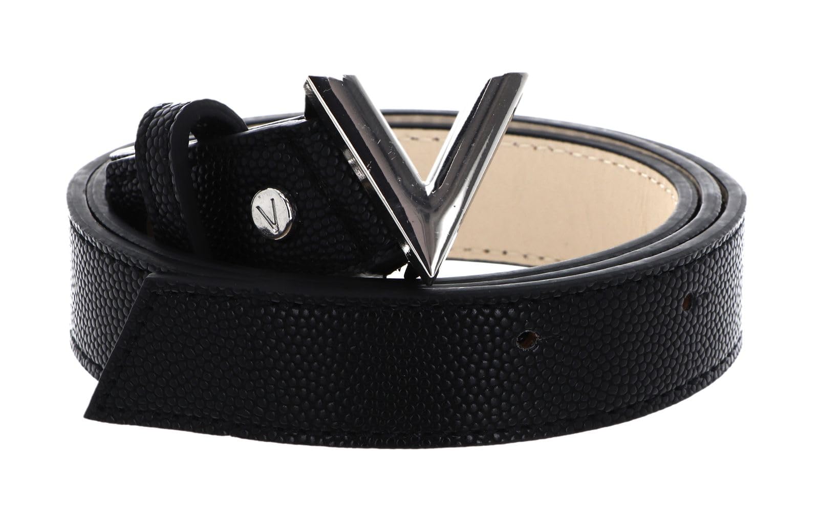 Valentino Women's 1R4-Divine Wallet, Black/Silver, One size