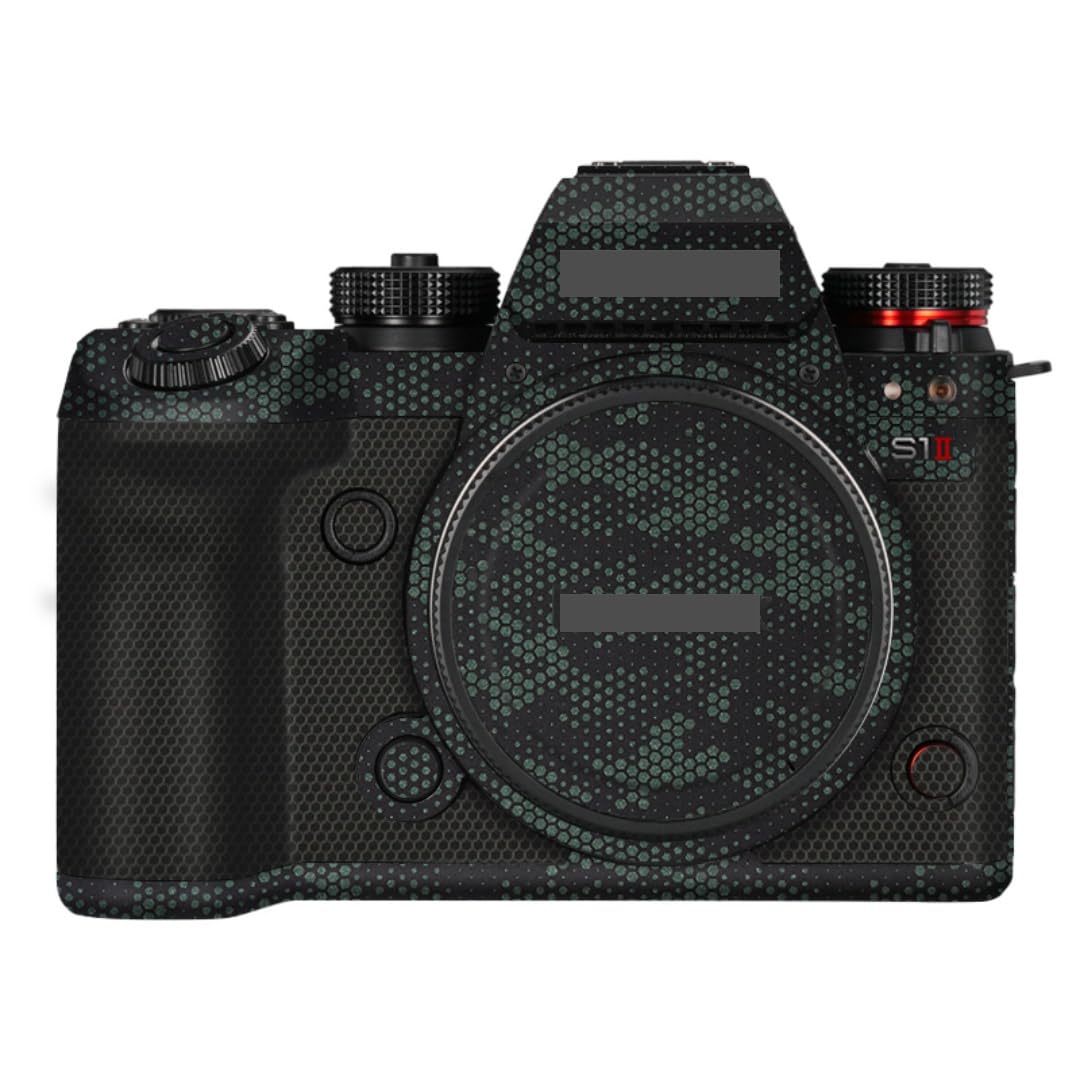 Película protectora de vinilo para Panasonic Lumix S1II en verde mamba 7
