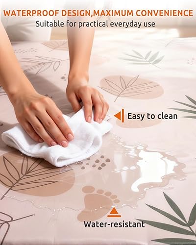 Miniatura 2 de Tapete de juego de espuma gruesa de 74 x 50 pulgadas, 1 pulgada más gruesa y grande, tapete de juego para bebés y niños pequeños que gatean por el