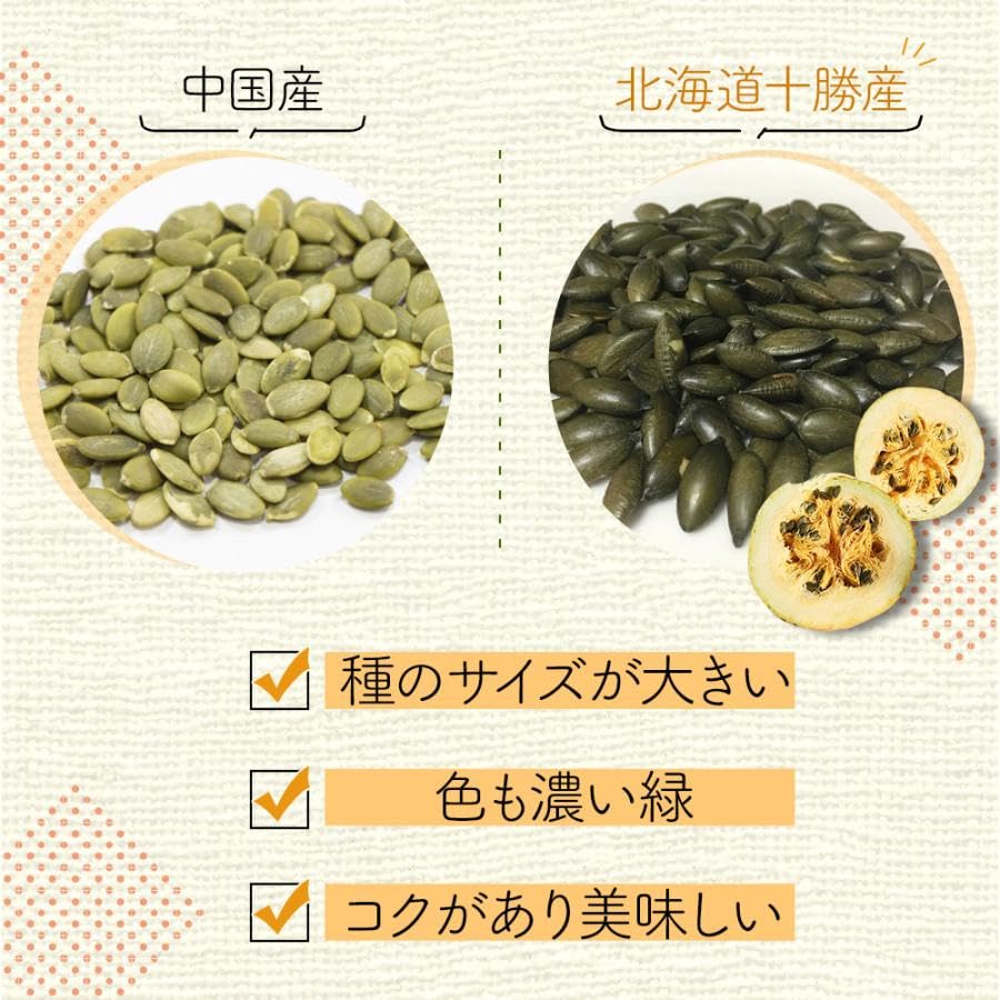 Amazon.co.jp: かぼちゃの種 素焼き 訳あり 960g(480g×2) ペポカボチャ