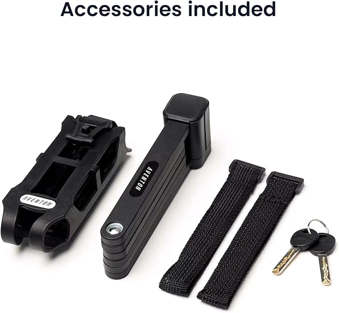 Candado plegable para bicicleta de acero endurecido miniatura 3