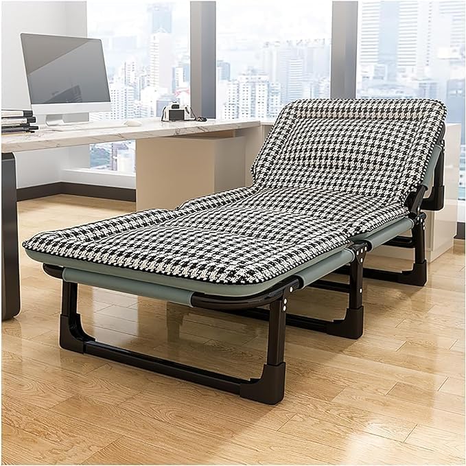 Brikipth 3 in 1 Camping Cot for Adults, Folding Bed with Mattress, Portable Bed for Sleeping Lounge Chair Multi Use Fold up Bed with Adjustable 4-Positions for Home, Office, Heavy Duty (B0DDXCX654) Amazon Price History, Amazon Price Tracker