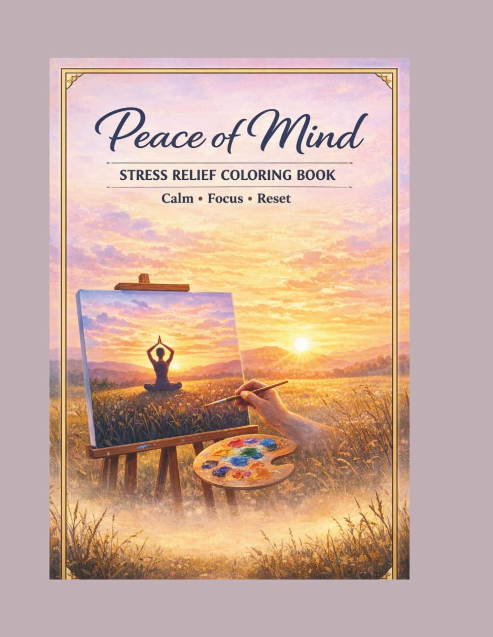 Peace Of Mind: Stress Relief Coloring Book
