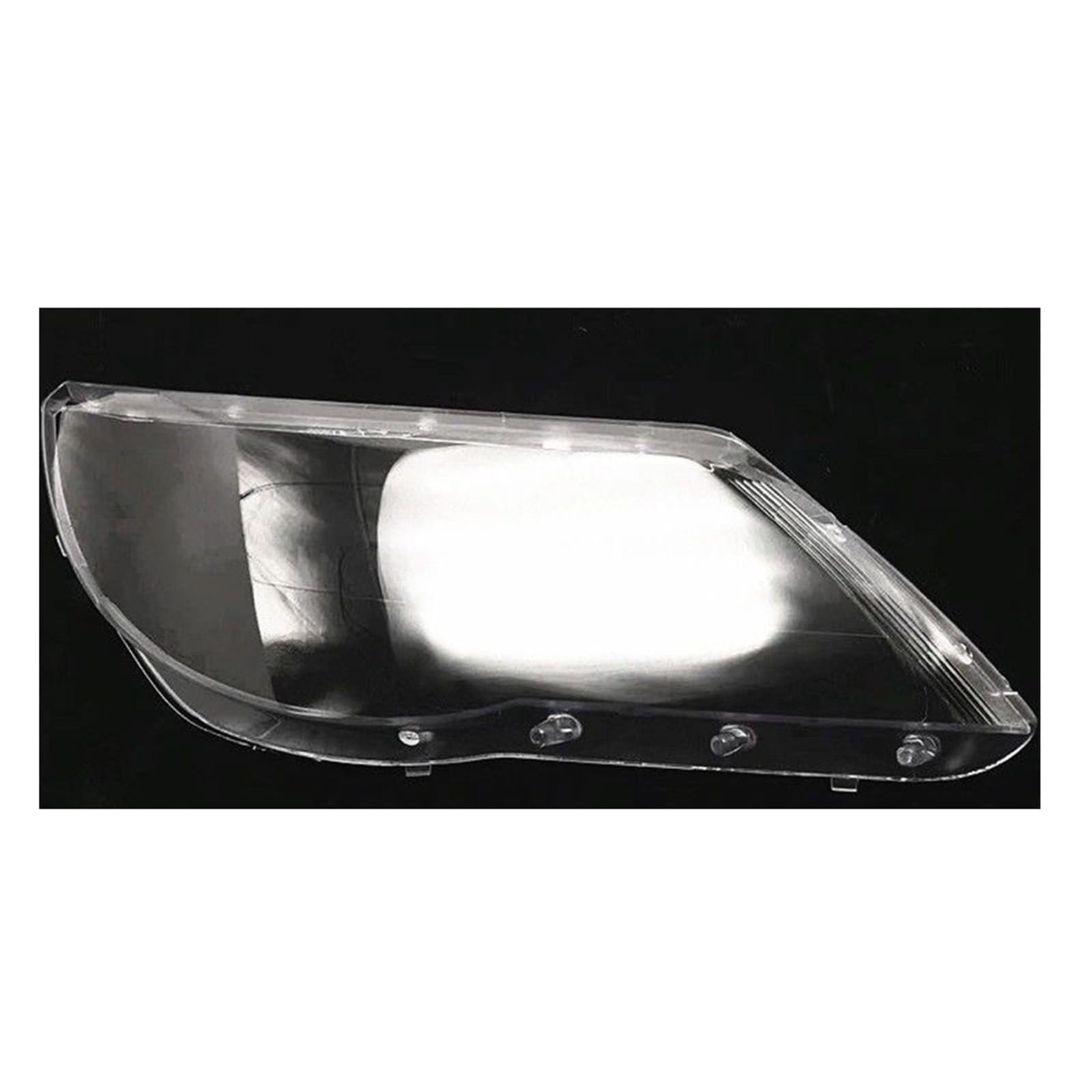 Nakładki na lampy samochodowe Osłona reflektora przedniego Przezroczysty klosz reflektora pasuje do Volkswagen VW Tiguan 2009 2010 2011 2012 lampa przezroczysty klosz(1pcs Right)