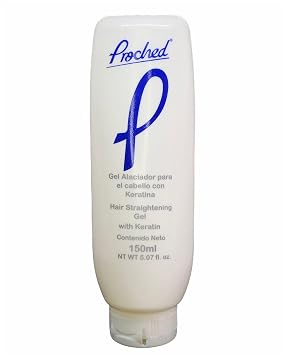 Hair Straightening Gel with Keratin and Jojoba Oil. Helps to maintain Permanent and Express Straightening