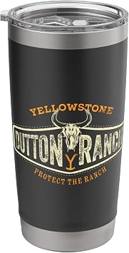 Official Yellowstone TV Show - Protect the Ranch Stainless Steel Insulated Tumbler