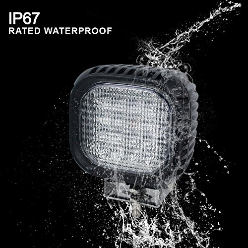 4x Faro da Lavoro LED 18W 12V 24V - Proiettore Offroad per Trattore