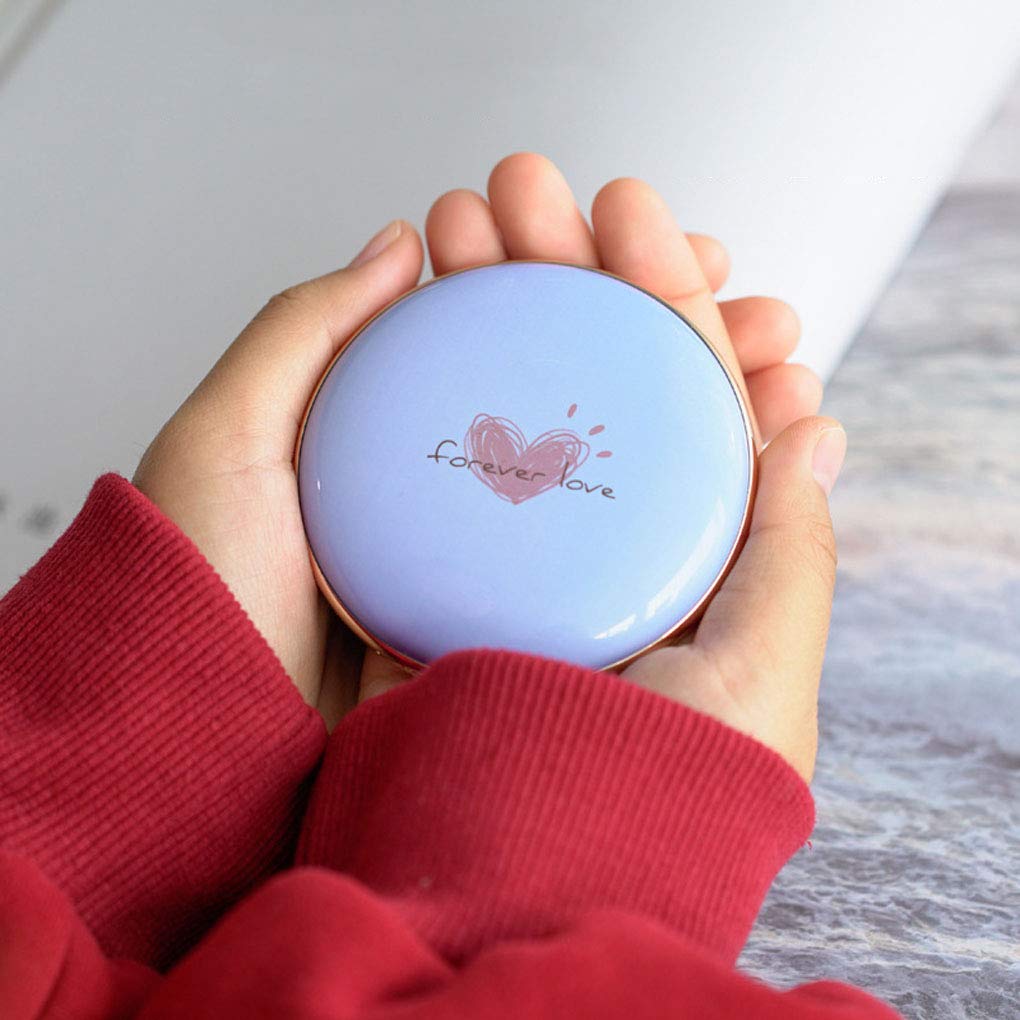 RajoNN Scaldamani Portatili Ricaricabili, Scolorimento al Riscaldamento 3600mAh Scaldamani Elettrico Portatile Tascabile Power Bank, I Migliori Regali Invernali Scaldamani