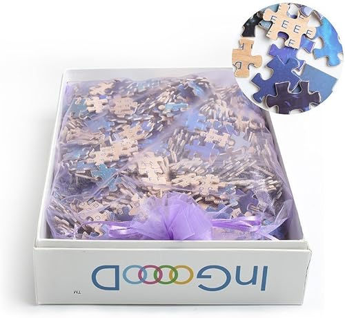 Miniatura 4 de Ingooood Rompecabezas de 1000 piezas - Imaginación Serie Fantasía Romántico Estrella Mar Puzzle