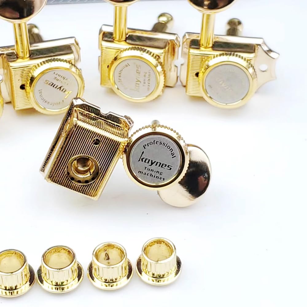 Guitar Part for Gold Vintage Locking String Tuners Electric Guitar Machine S Tuners for ST TL Guitar Lock Tuning Pegs Golden